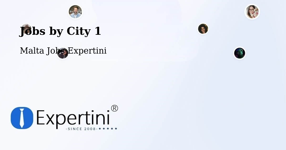 City Jobs in Malta - Expertini