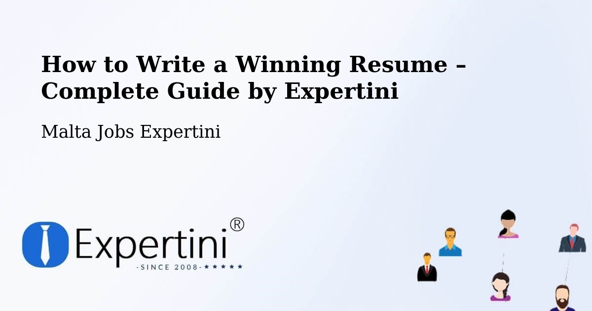 Resume Writing Guide for Job Seekers – Mġarr - Mġarr, Malta Jobs Expertini