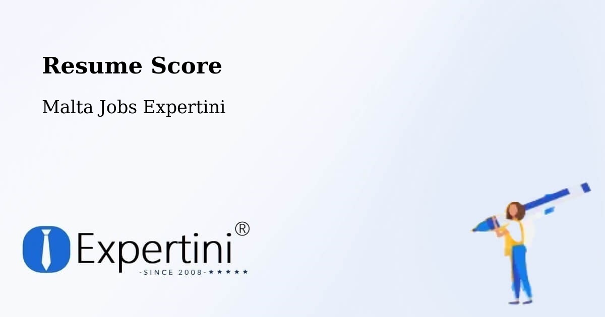 Resume Score & Job Description Match Tool – Mġarr - Malta Jobs Expertini